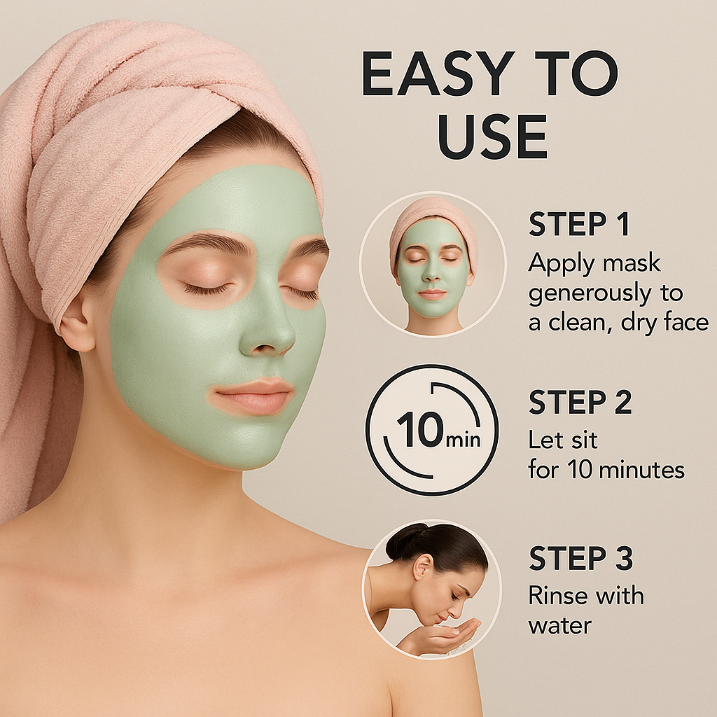 Lovessabeauty Green Tea Deep Cleanse Mask Stick – Pore Refining & Oil Control Clay Mask