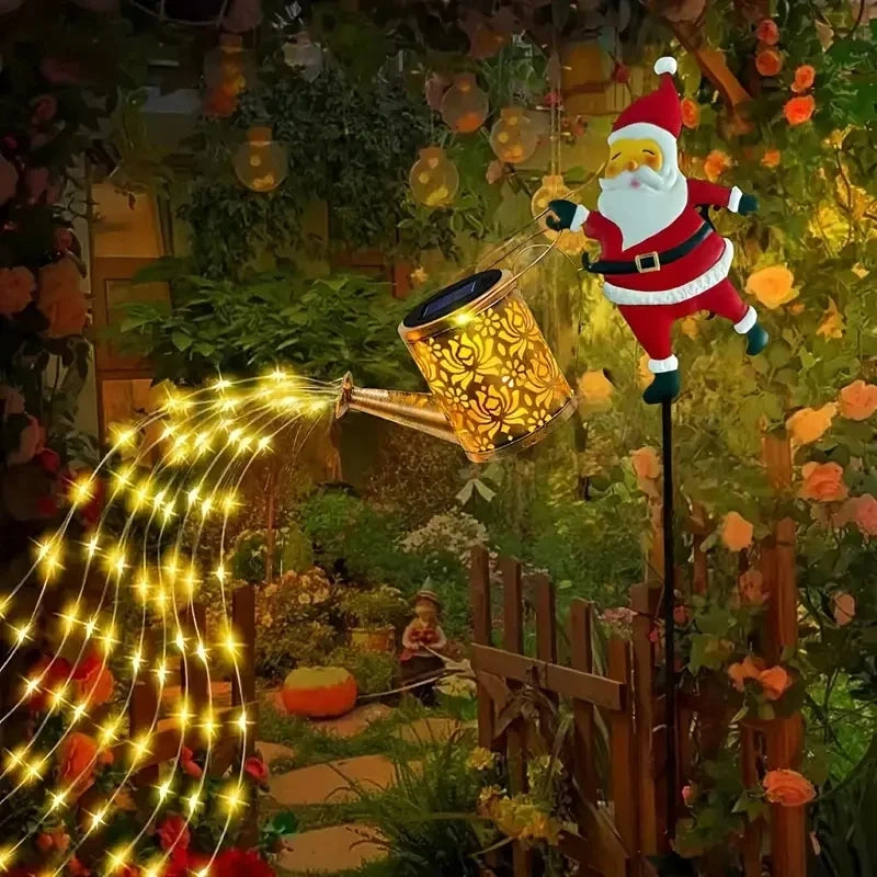 🎄 Holiday Special Deal! Solar Santa Kettle Lights