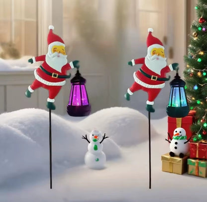 🎄 Holiday Special Deal! Solar Santa Kettle Lights